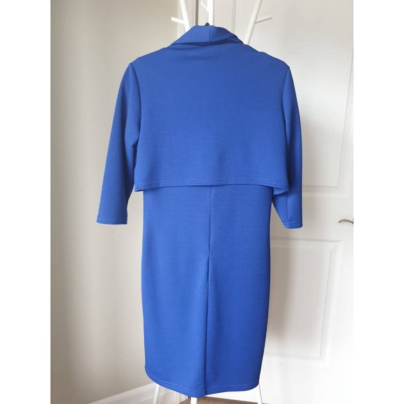 Zooni Collection, Made in Canada, NWT, Blue Dresses with Boler, Medium Size, New - Picture 3 of 6